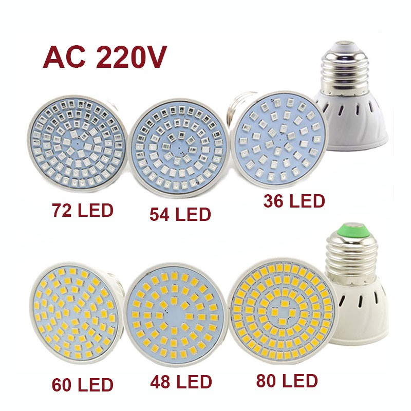Plant Grow Light Full Spectrum - مصباح LED لنمو النباتات E27، إضاءة