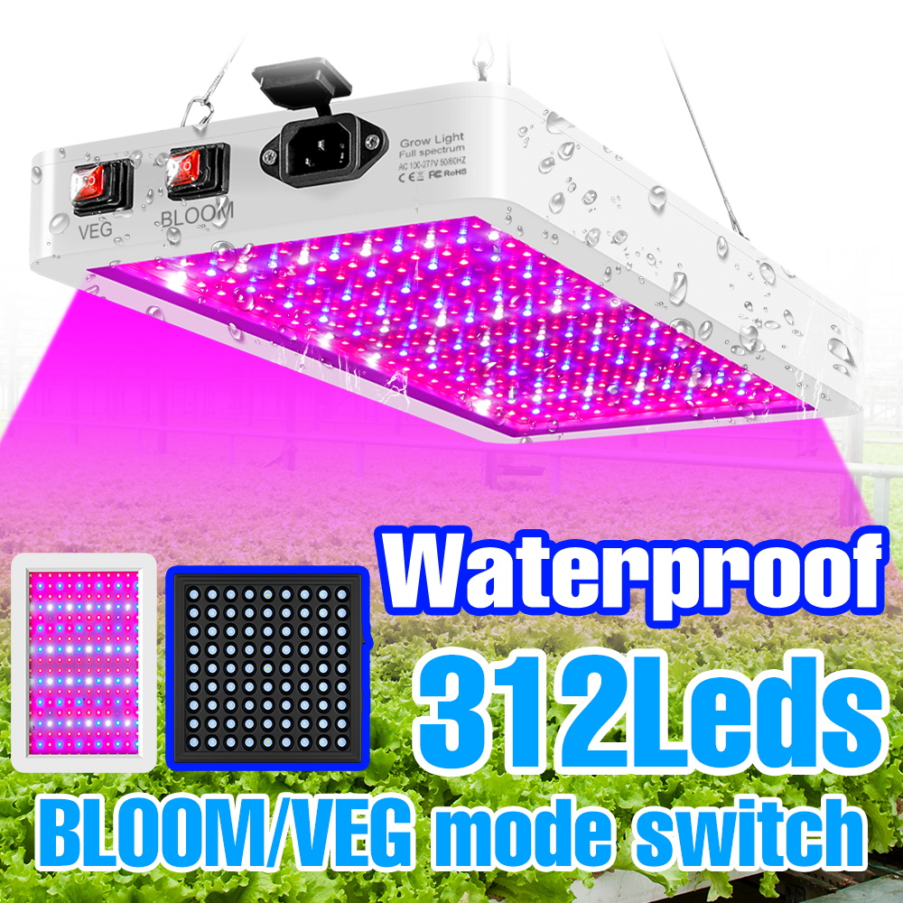Plant Grow Light Full Spectrum - مصباح نمو LED بقوة 500 واط،