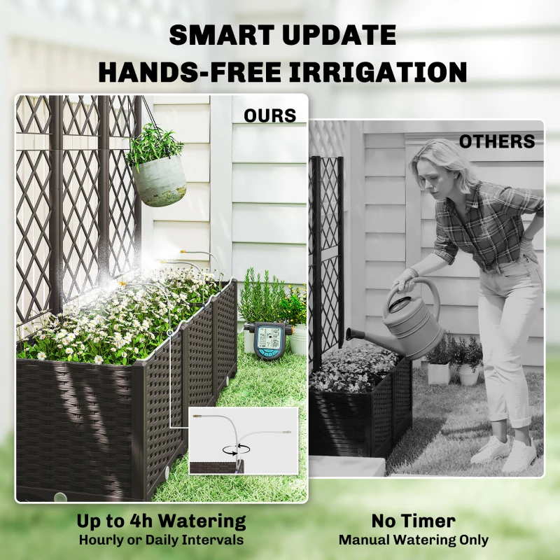 صندوق زراعة خارجي، حوض زراعة م - مراجعة Self Watering Planter وسعره