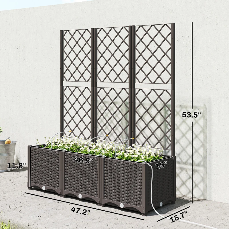صندوق زراعة خارجي، حوض زراعة م - مراجعة Self Watering Planter وسعره
