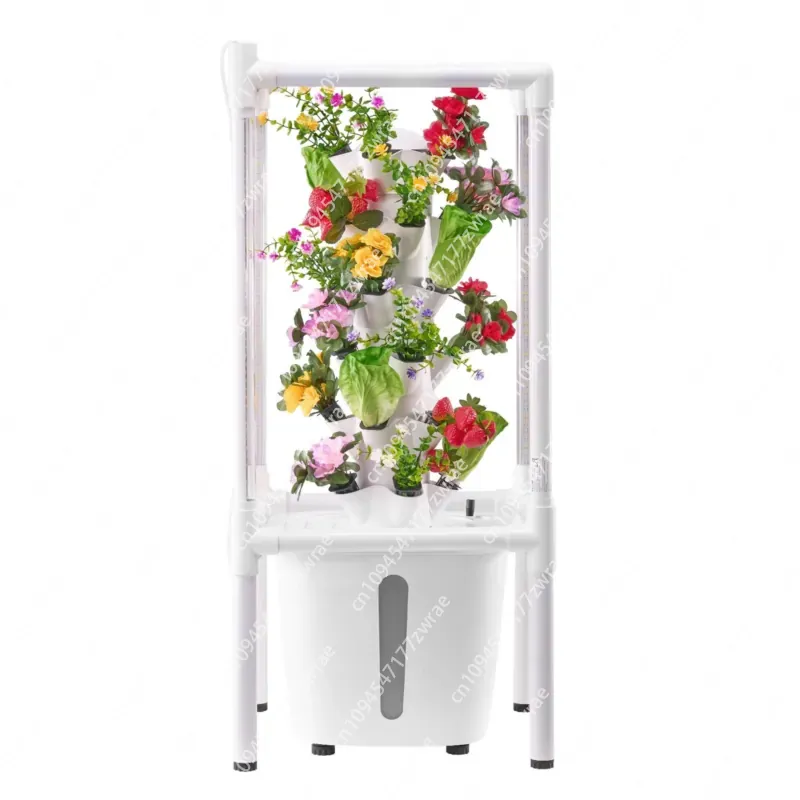 برج زراعة مائية عمودي بـ 6 طبق - مراجعة Hydroponic Grow Pod وسعره
