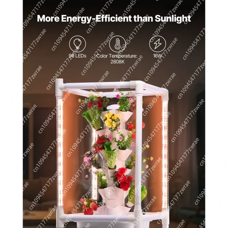 برج زراعة مائية عمودي بـ 6 طبق - مراجعة Hydroponic Grow Pod وسعره