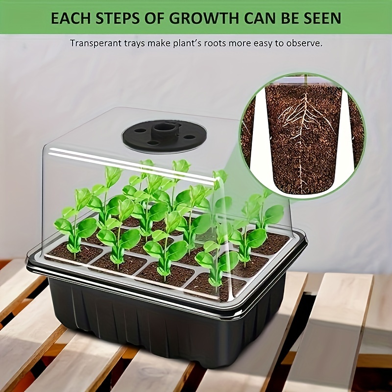 مجموعة بدء زراعة الشتلات - 1/2 - مراجعة Plant Grow Light Full Spectrum وسعره