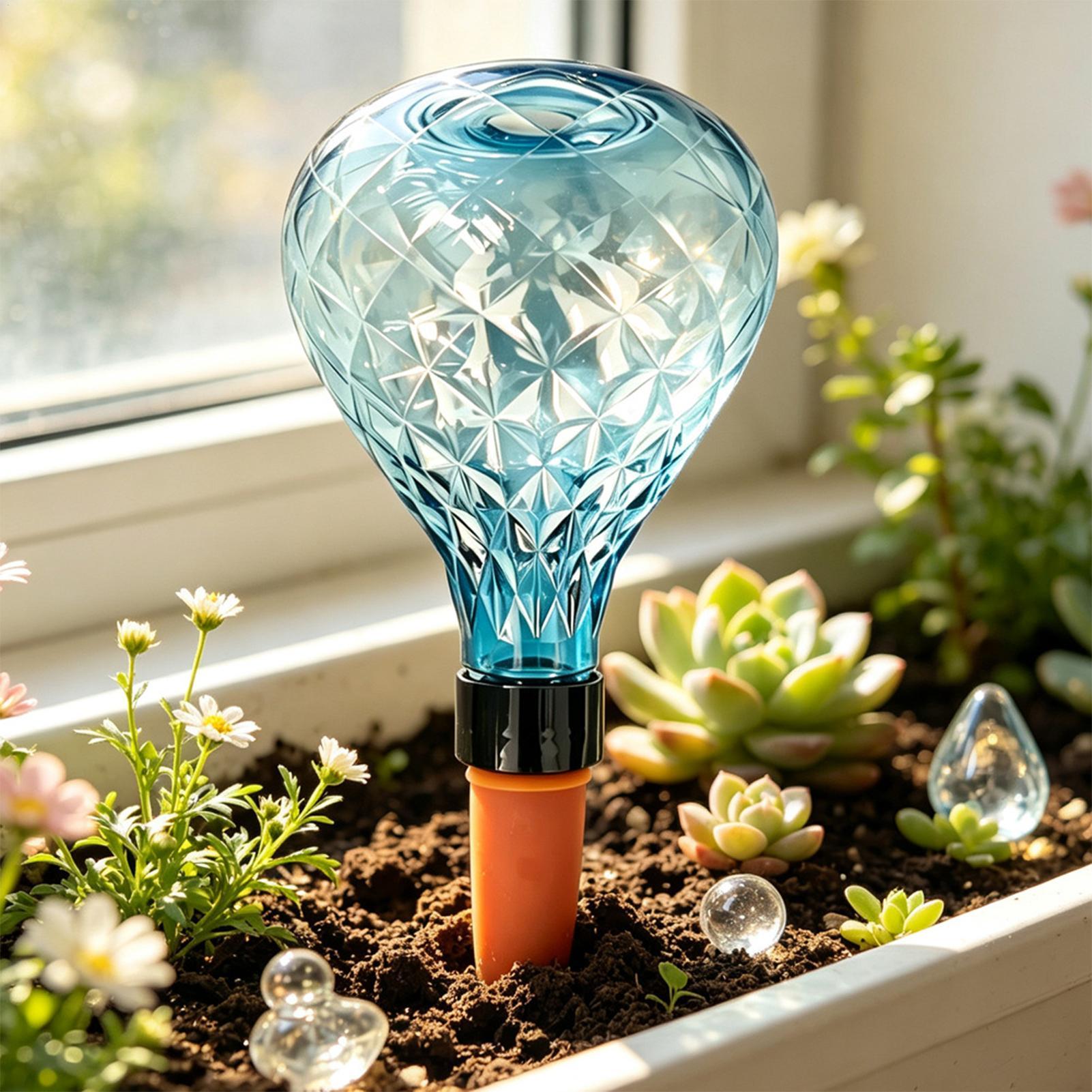 كرات ري ذاتي للنباتات 4 قطع، ج - مراجعة Self Watering Planter وسعره