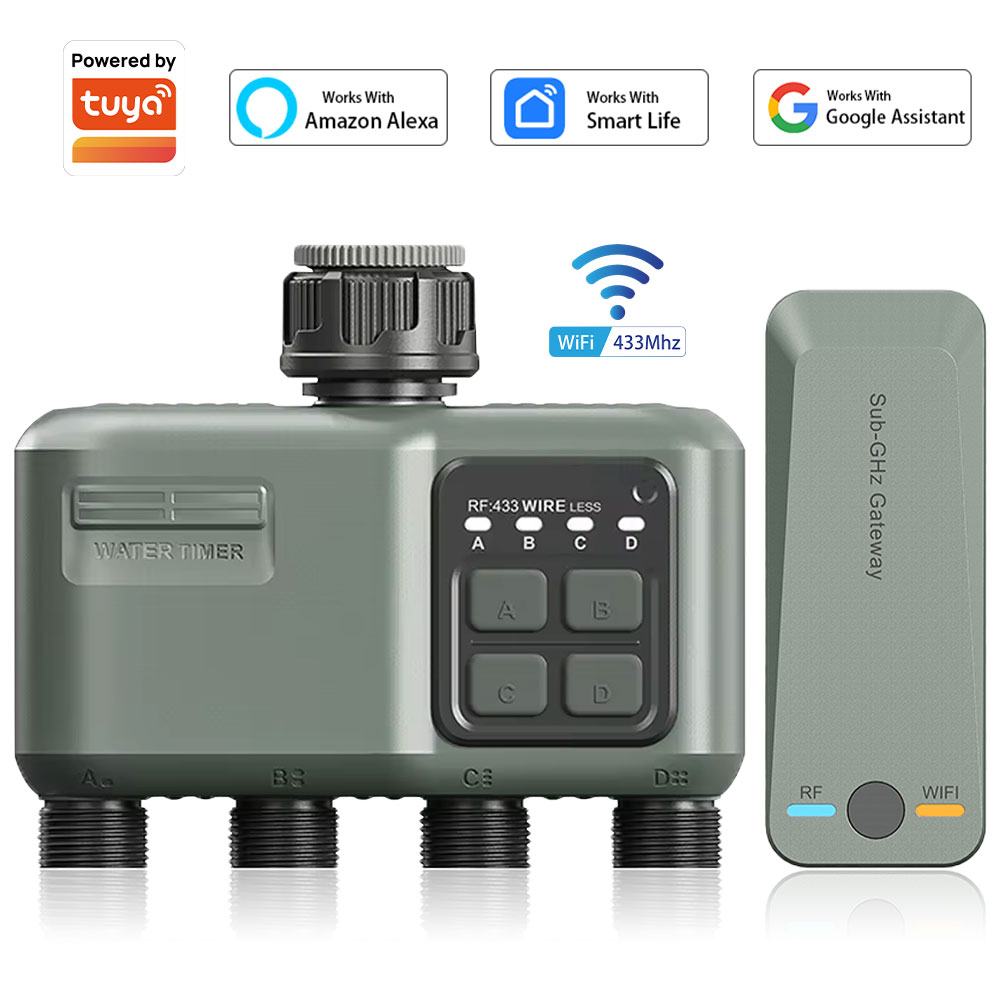 مؤقت ري رقمي قابل للبرمجة بـ 4 - مراجعة Garden Camera وسعره