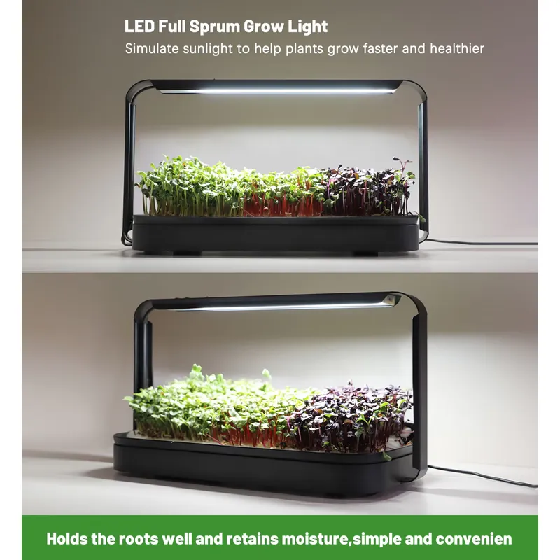 صينية زراعة مائية داخلية، نظام - مراجعة Indoor Garden Kit وسعره