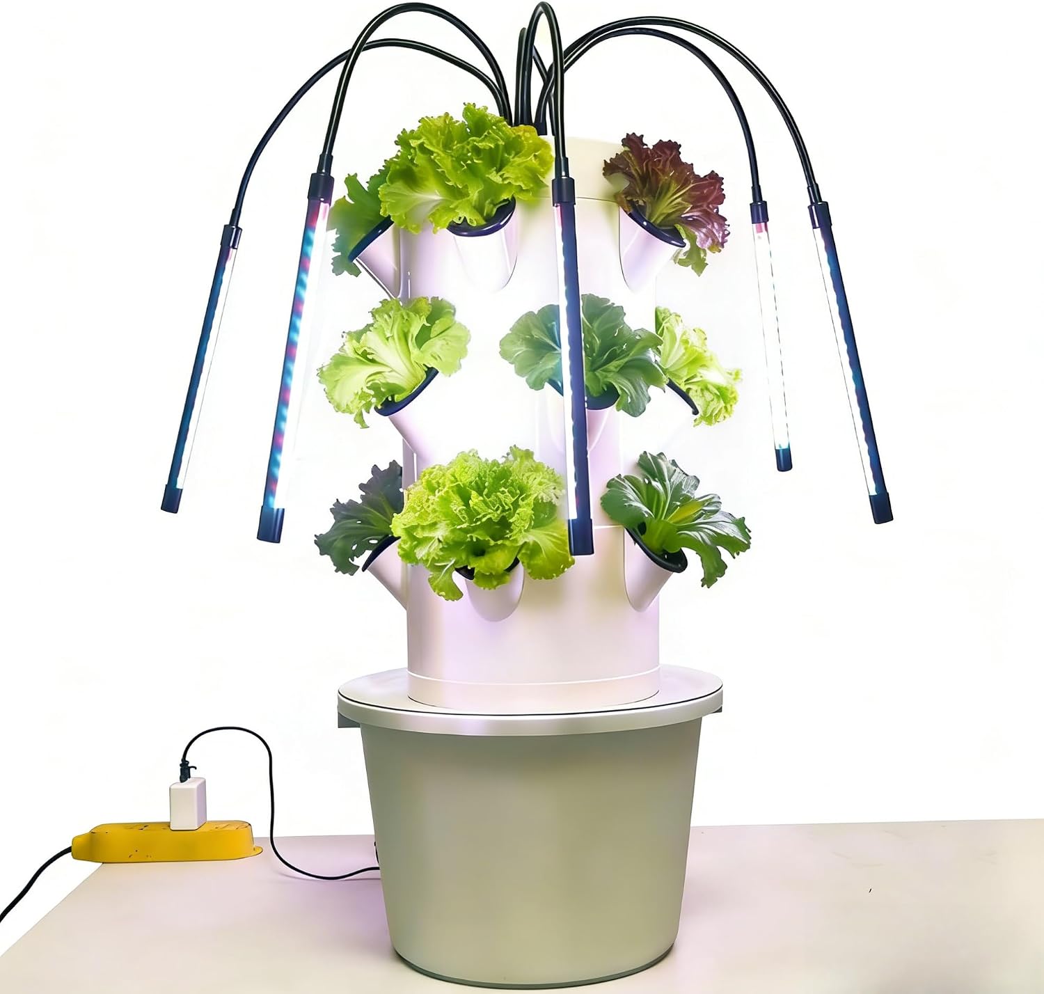 نظام زراعة مائية عمودي بثلاث ط - مراجعة Indoor Garden Kit وسعره