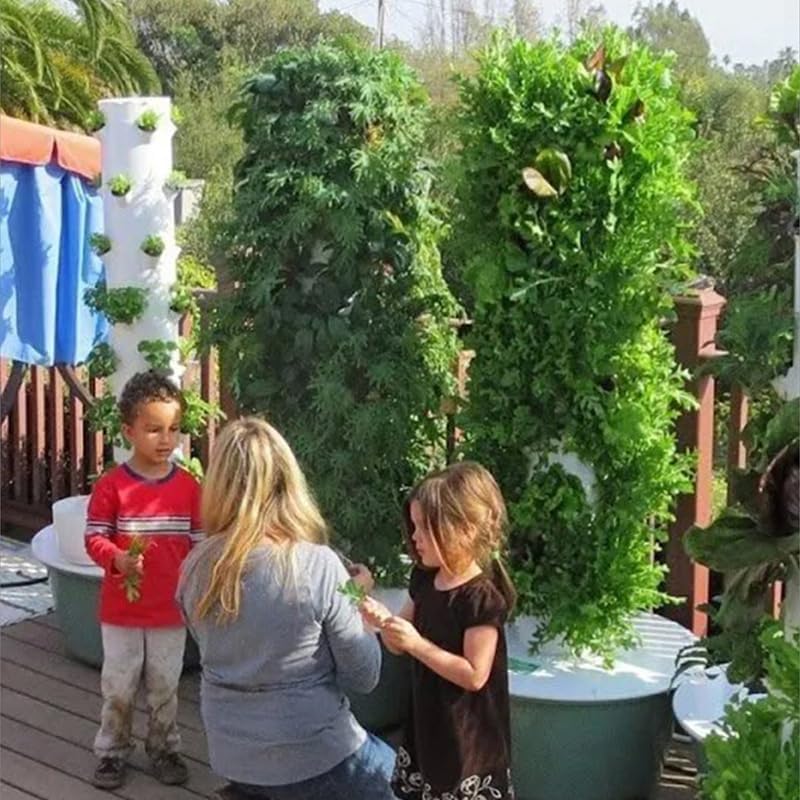برج زراعة عمودي هيدروبوني للخض - مراجعة Hydroponic Grow Pod وسعره
