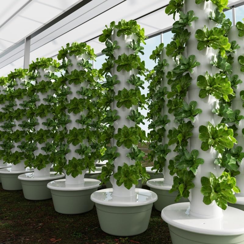 برج زراعة عمودي هيدروبوني للخض - مراجعة Hydroponic Grow Pod وسعره